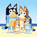 Bluey Bluey Logo