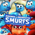 The Smurfs Movie 2025 Logo
