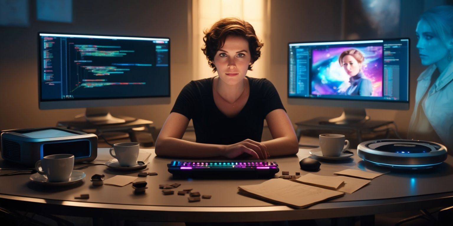 Samantha Béart's Journey: From Fading Echo's On-Screen Presence to Exploring Game Development's Inner Workings